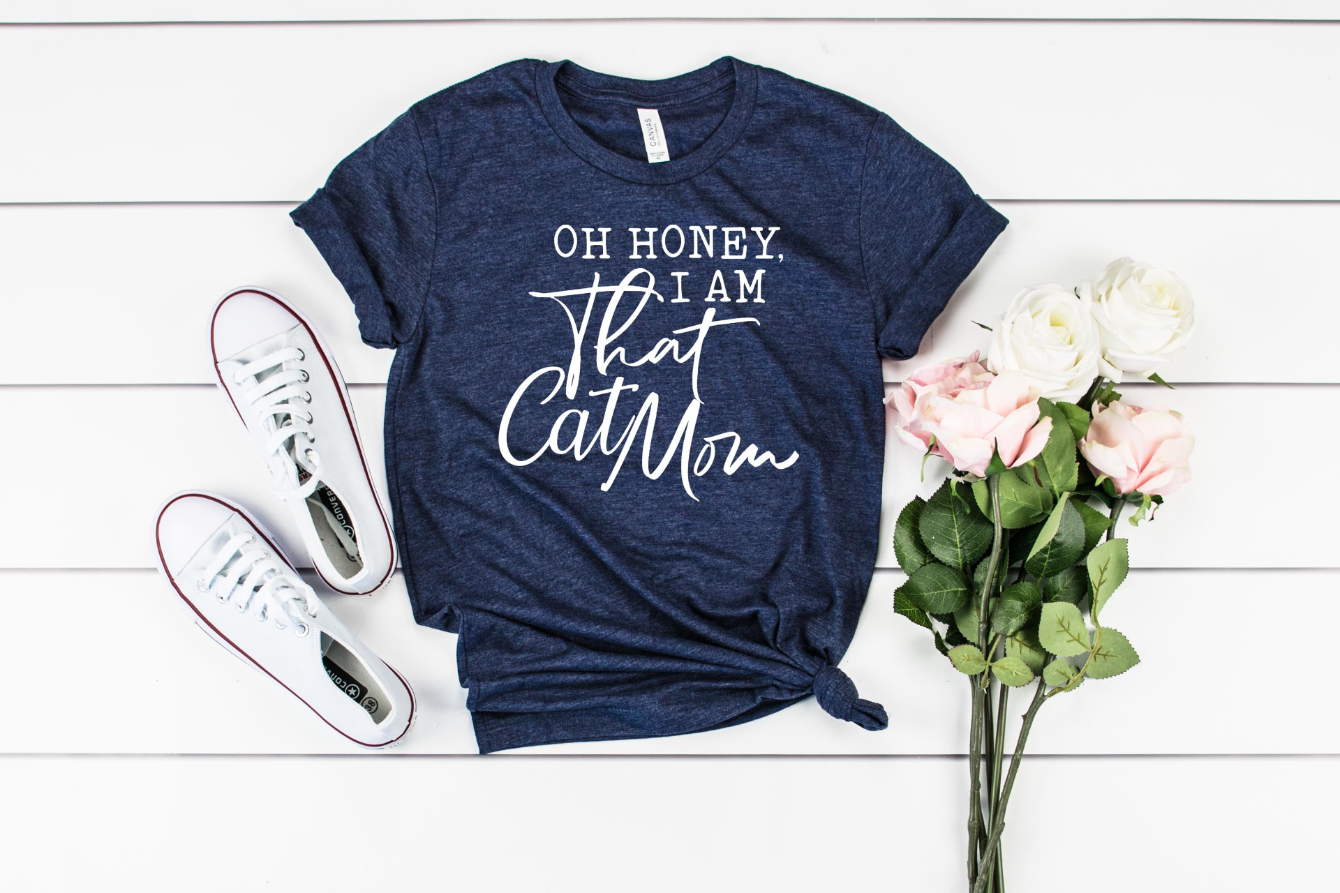 Oh Honey, I Am That Cat Mom Tee Says It Purrrfectly!, Goodies N Stuff