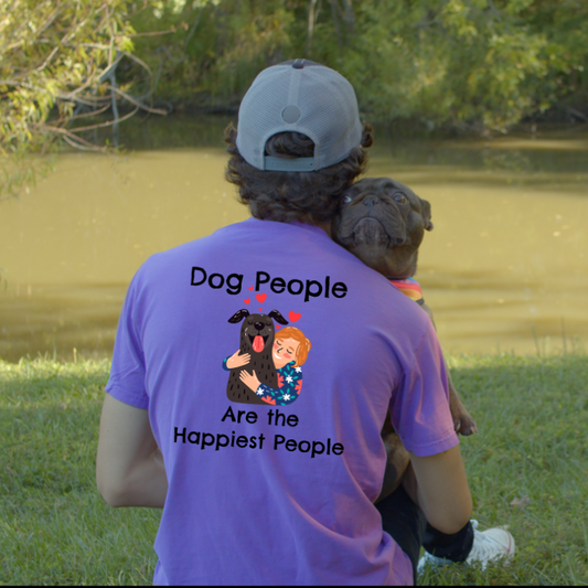 Dog People are the Happiest People T-Shirt, Goodies N Stuff