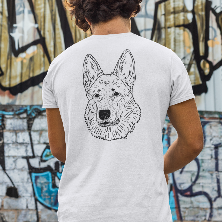 Dog Dad Custom Face Shirt, Goodies N Stuff