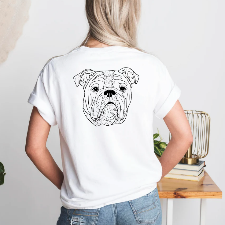 Dog Mom Custom Face Shirt, Goodies N Stuff