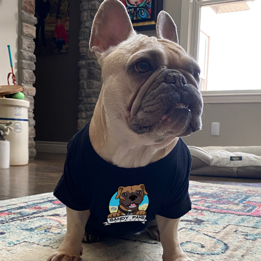 Sandy Paws Dog Shirt - Stylish and Comfortable Pet Apparel, Goodies N Stuff