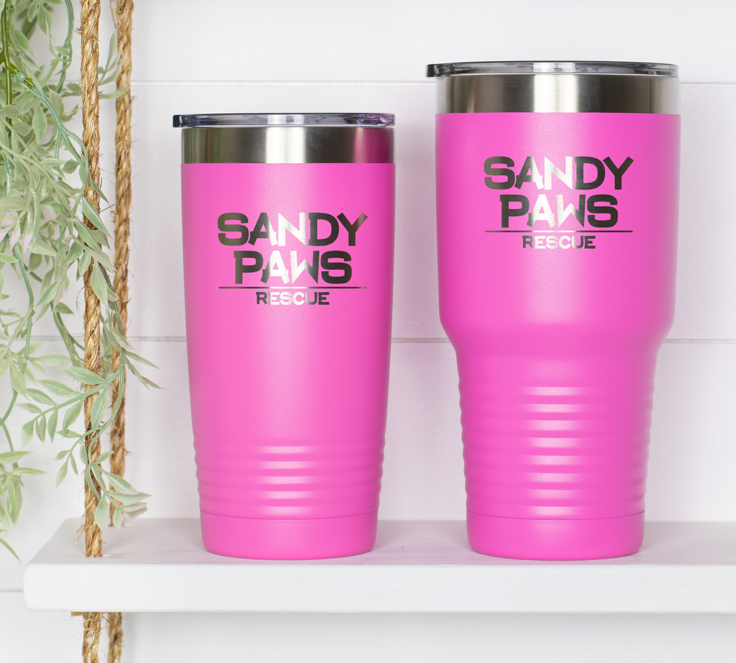 Sandy Paws Tumblers - Keep Your Drinks Hot or Cold, Goodies N Stuff