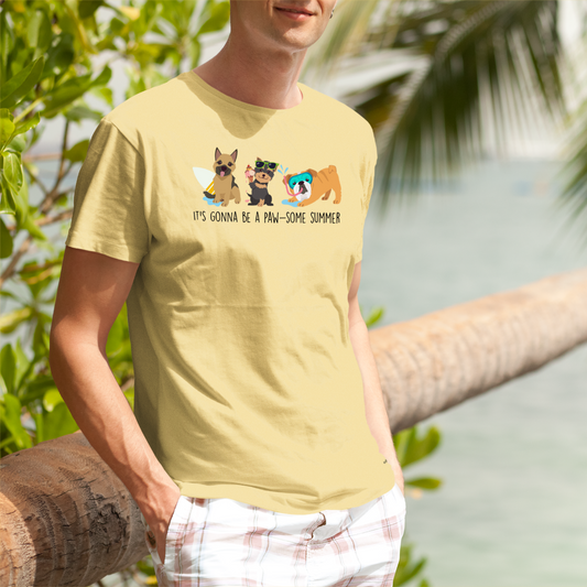 Pawsome Summer Shirt for Dogs - Trendy and Stylish Pet Clothing, Goodies N Stuff