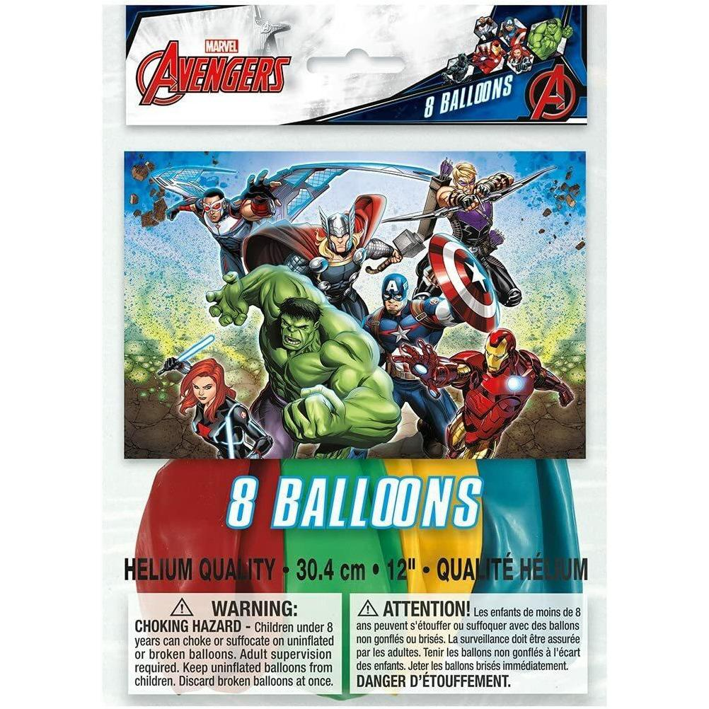 Avengers Latex Balloons 8ct, Goodies N Stuff