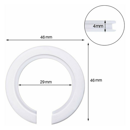 Plastic Lamp Shade Ring Reducer Plate Light Fitting Ring Washer Adapter~1143, Goodies N Stuff