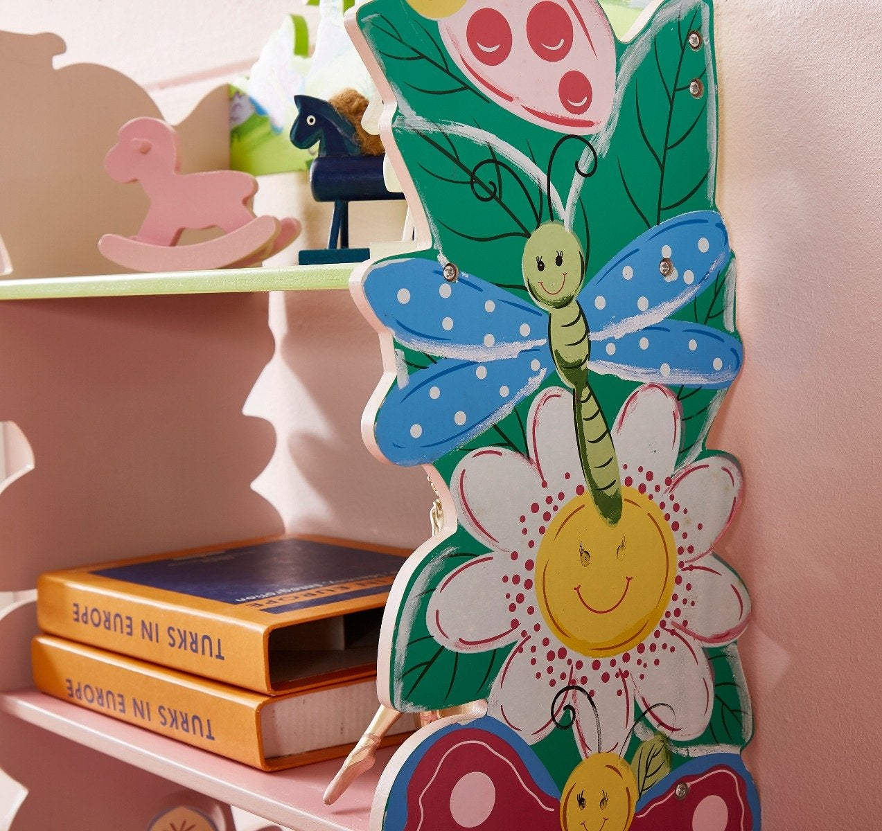 Childrens Painted Bookshelves - Bookshelf with Drawers, Goodies N Stuff