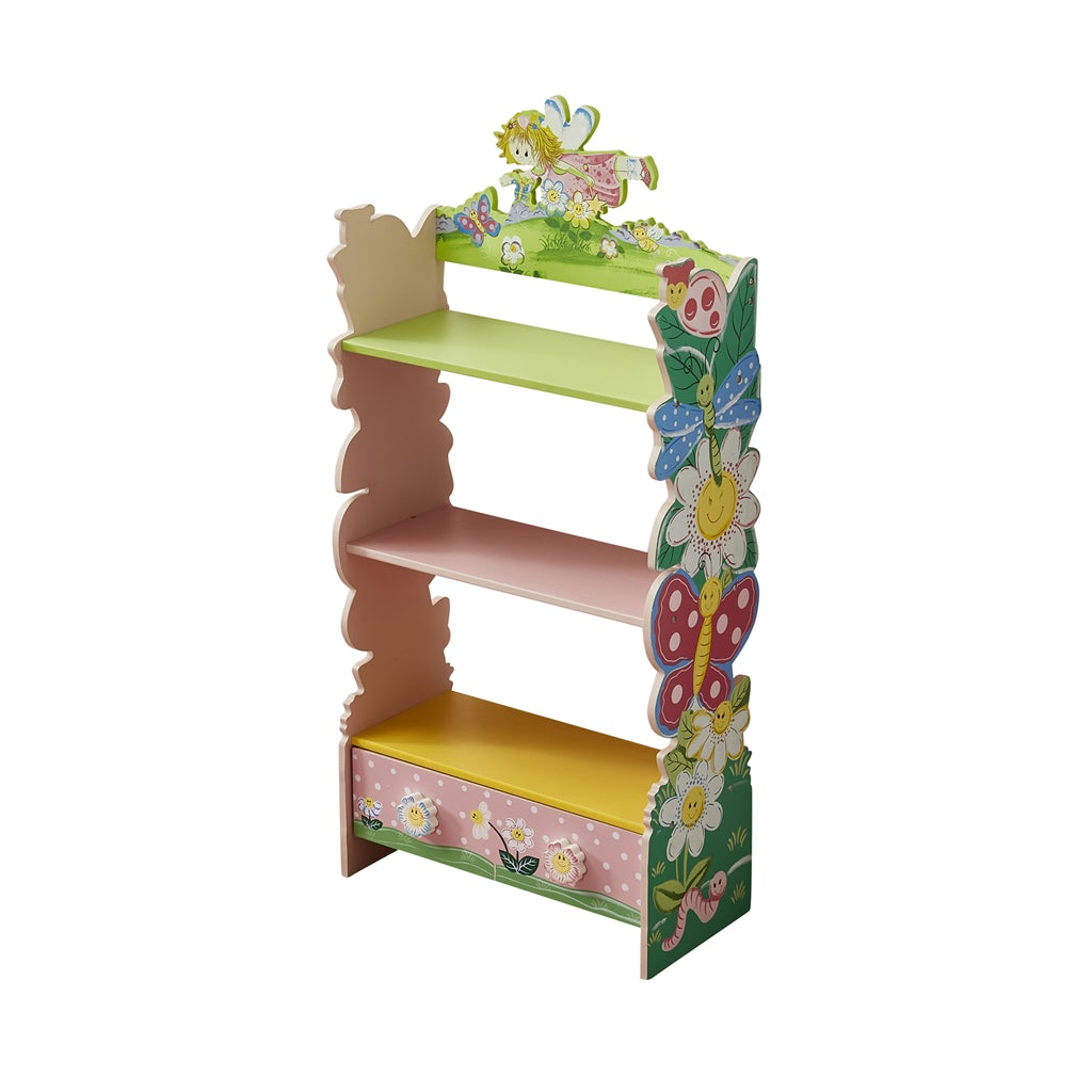 Childrens Painted Bookshelves - Bookshelf with Drawers, Goodies N Stuff