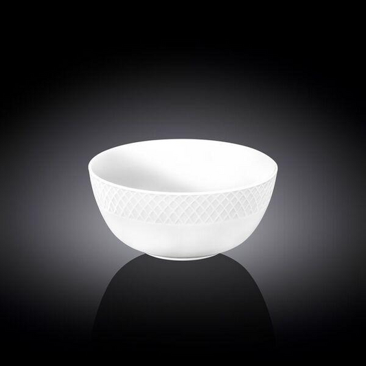 White Bowl 5.5" inch | 14 Cm 20 Fl Oz | 600 Ml - High-Quality Porcelain | Dishwasher & Microwave Safe, Goodies N Stuff