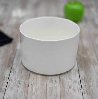 Deep White Bowl 6" inch | 15 Cm 47 Fl Oz | 1400 Ml - Perfect for Soup, Cereal, Salad, and Pasta, Goodies N Stuff