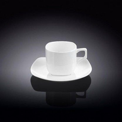 White Coffee Cup 3 Oz | 90 Ml - Fine Porcelain, Dishwasher/Microwave Safe, Goodies N Stuff