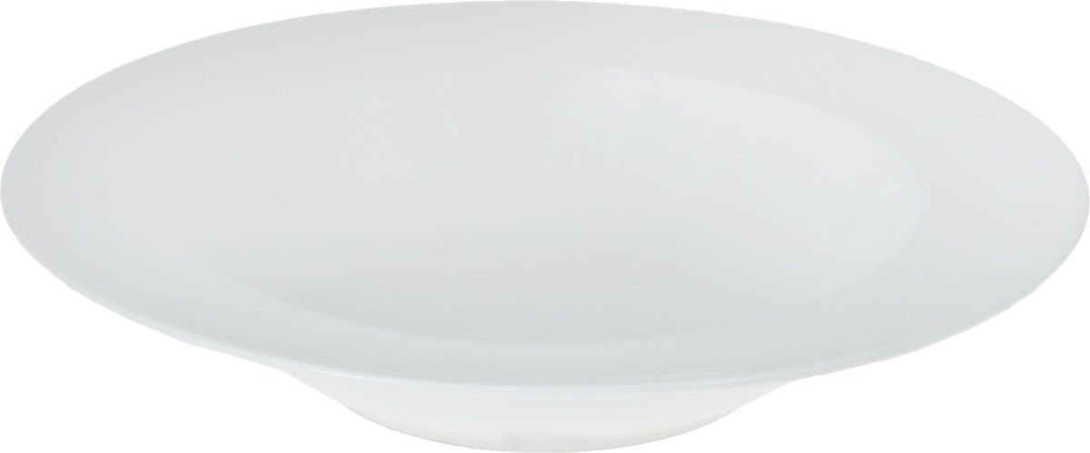 White Deep Plate 12" inch | 30.5 Cm 37 Oz | 1100 Ml - Fine Porcelain, Dishwasher and Microwave Safe, Goodies N Stuff