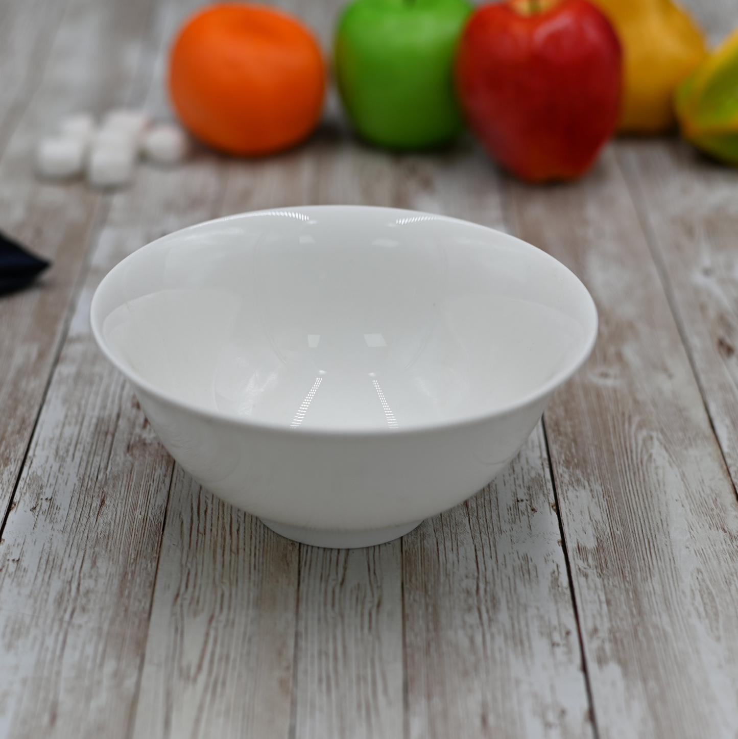 Small White Bowl 6" inch | 15.5 Cm 20 Oz | 600 Ml - Perfect for Serving Soup, Cereal, Salad, and Pasta, Goodies N Stuff