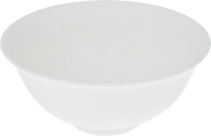 Small White Bowl 6" inch | 15.5 Cm 20 Oz | 600 Ml - Perfect for Serving Soup, Cereal, Salad, and Pasta, Goodies N Stuff