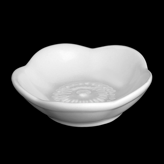 White Dish 3" inch | 7.5 Cm - Functional Serving Dish for Restaurants, Goodies N Stuff