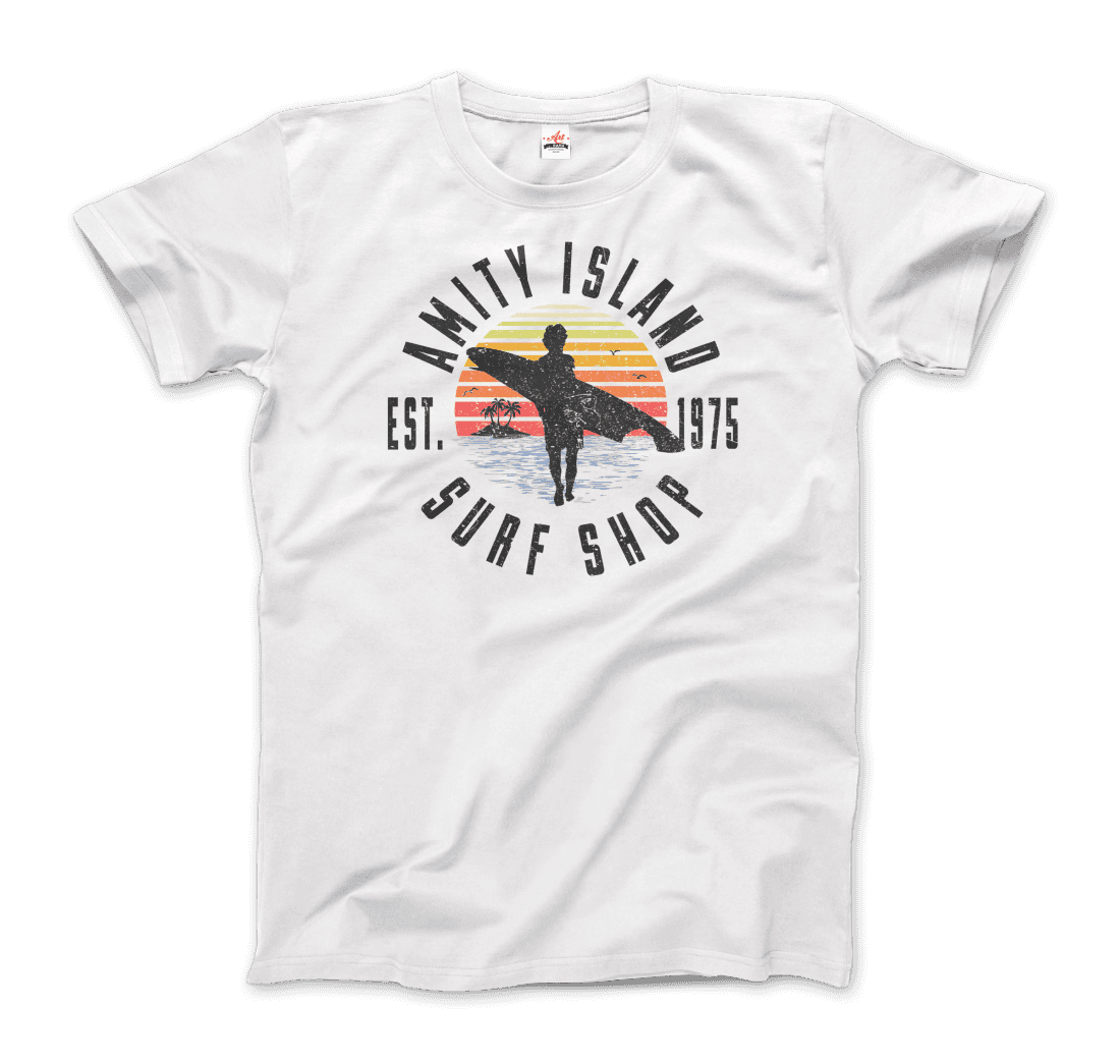 Amity Island Surf Shop, Jaws T-Shirt, Goodies N Stuff