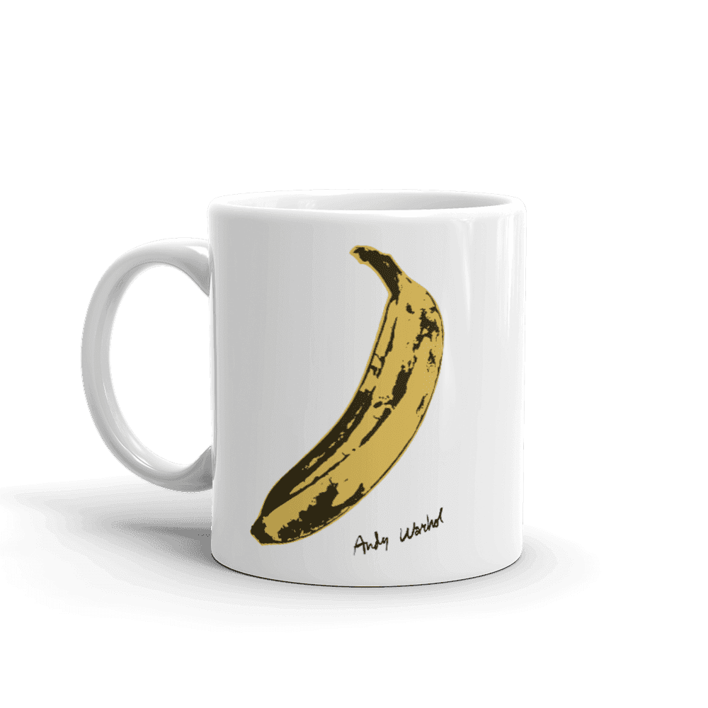 Andy Warhol's Banana, 1967 Pop Art Mug, Goodies N Stuff