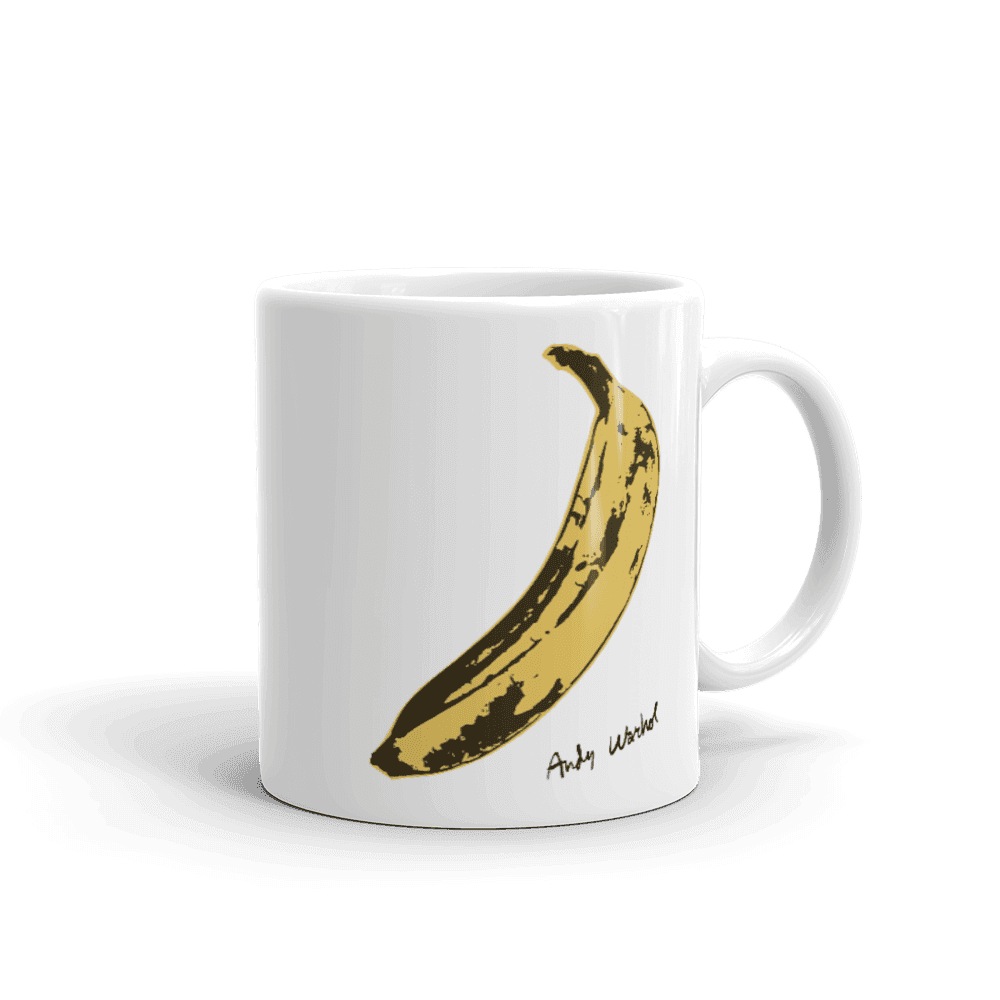 Andy Warhol's Banana, 1967 Pop Art Mug, Goodies N Stuff