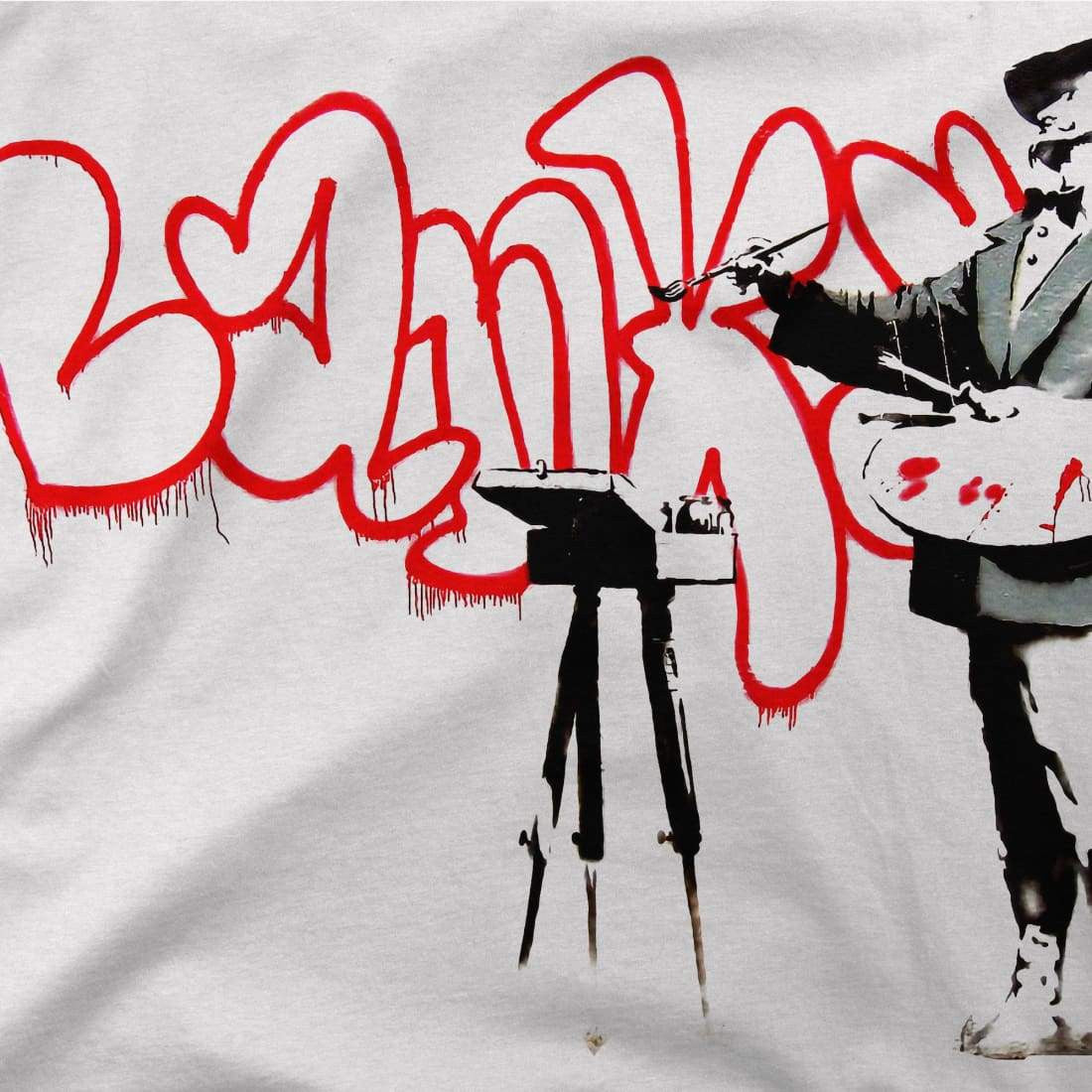 Banksy The Painter (Velazquez) From Portobello Road T-Shirt, Goodies N Stuff