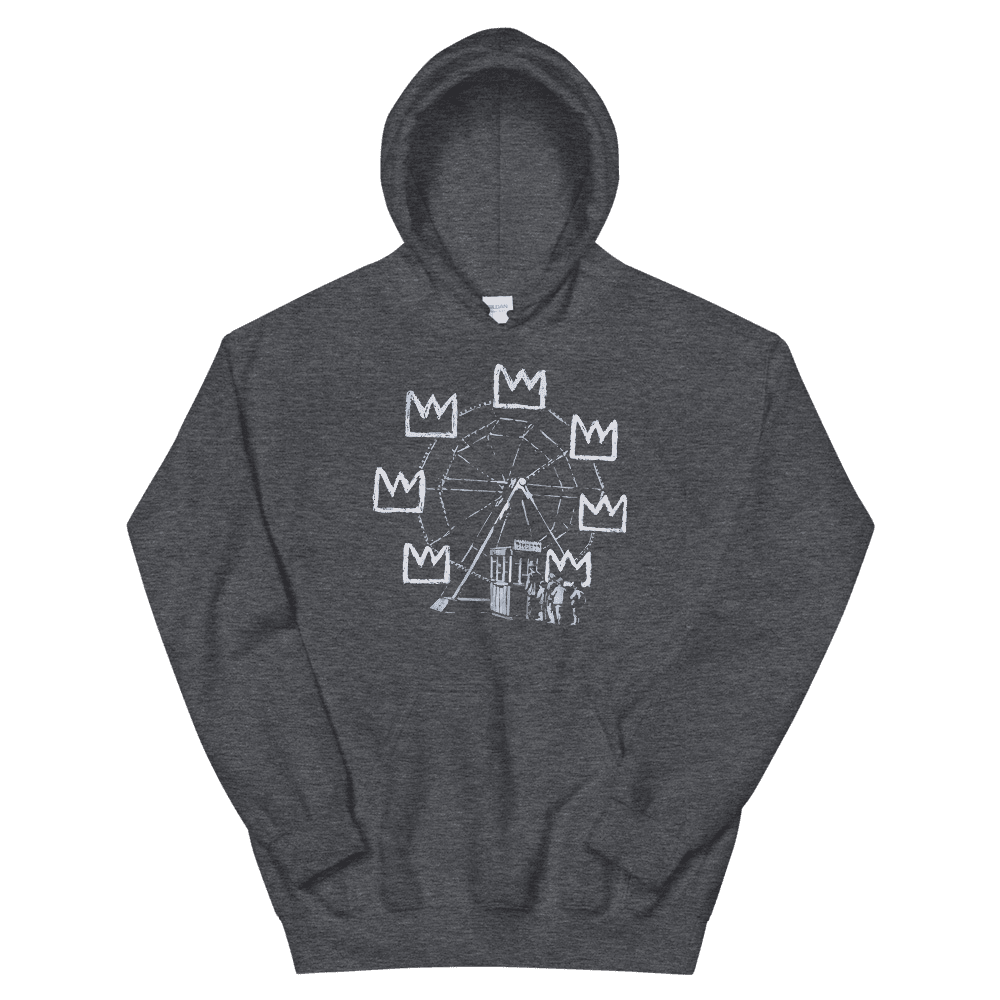 Banksy Ferris Wheel Artwork Unisex Hoodie, Goodies N Stuff