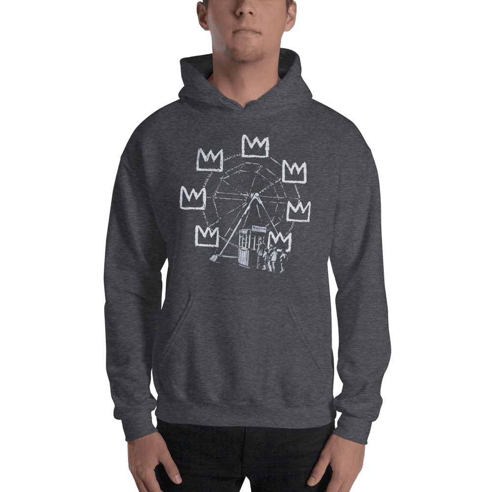 Banksy Ferris Wheel Artwork Unisex Hoodie, Goodies N Stuff