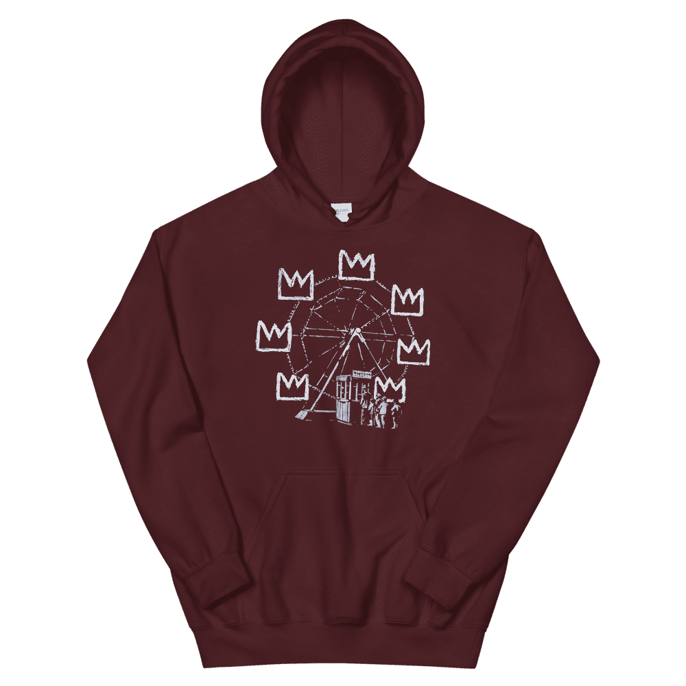 Banksy Ferris Wheel Artwork Unisex Hoodie, Goodies N Stuff