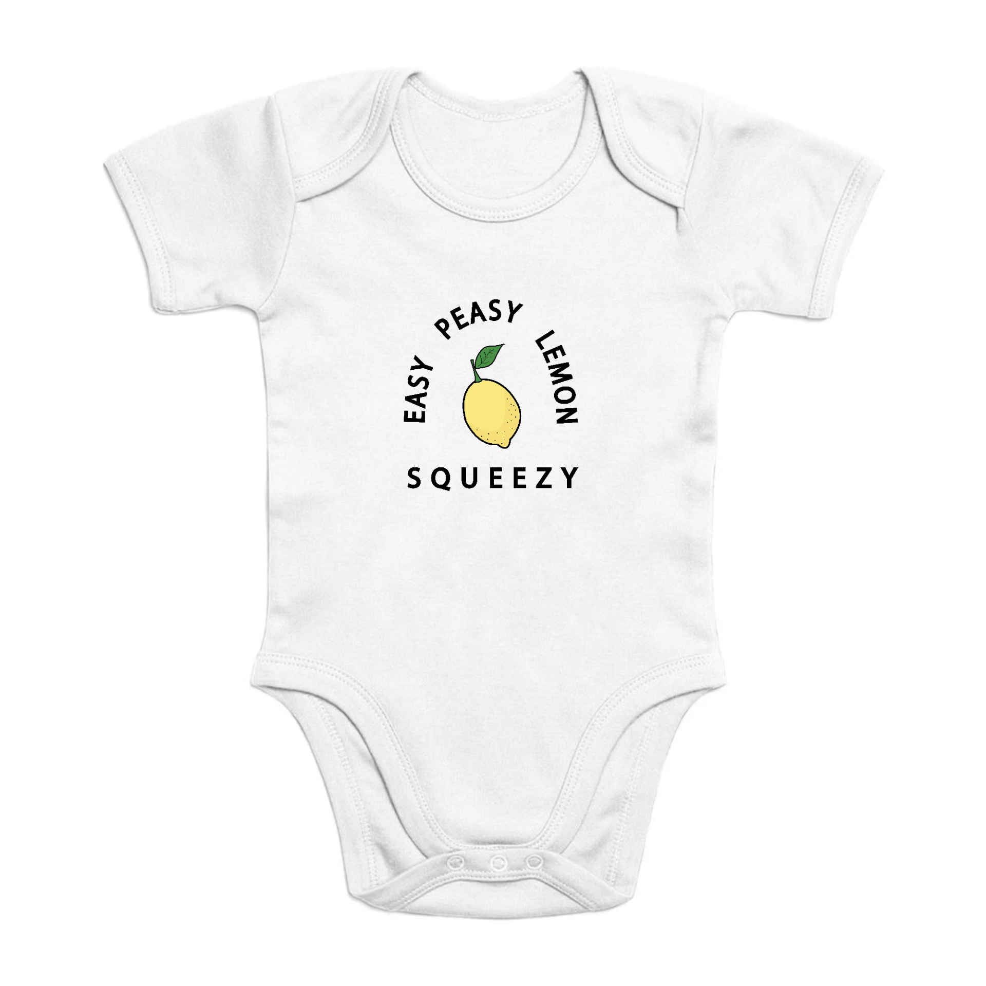 Easy Peasy Lemon Squeezy - Organic Cotton Onesie, Goodies N Stuff