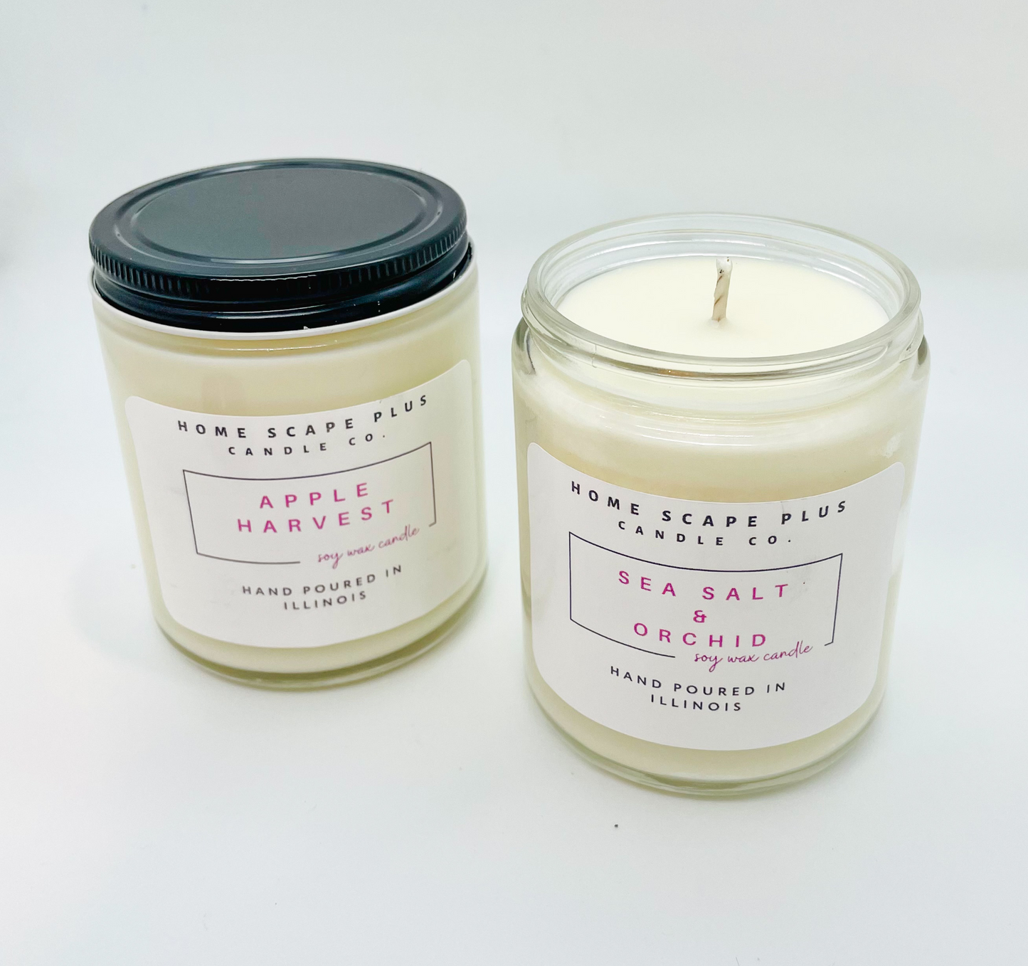 Soy Wax Candle-Rose Gold Lid 18oz