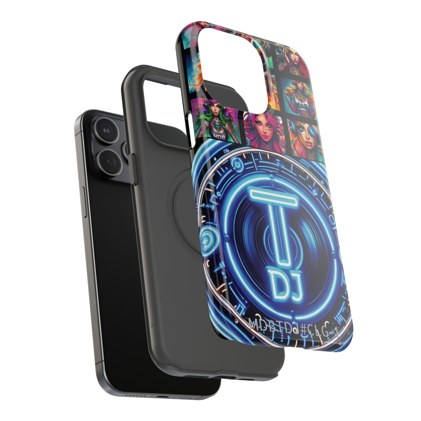 MDBTDJ#CLG-1-A Impact-Resistant Phone Cases Tattooed Dj's Limited Edition