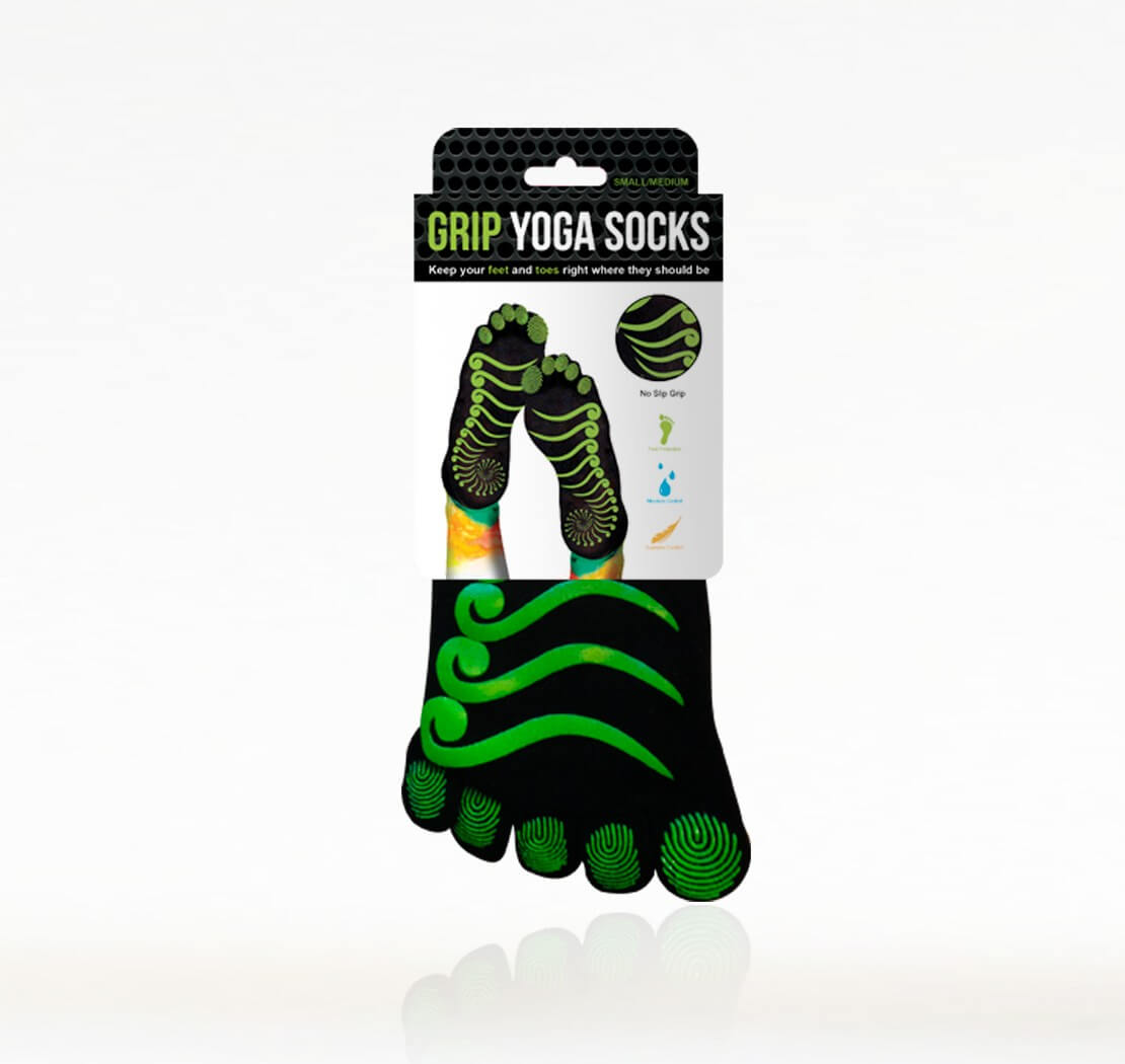 PBLX Non-Slip Yoga Socks, Medium & Large, Goodies N Stuff