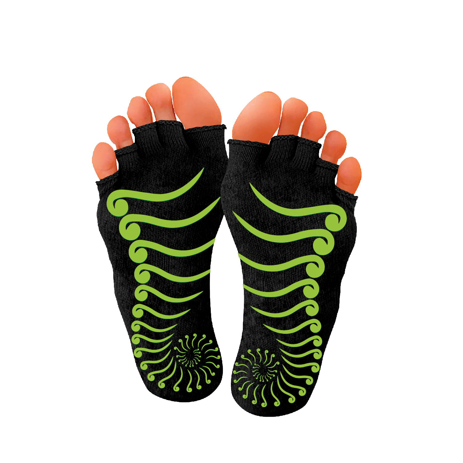 PBLX Non-Slip Yoga Socks No Toe, Medium & Large, Goodies N Stuff