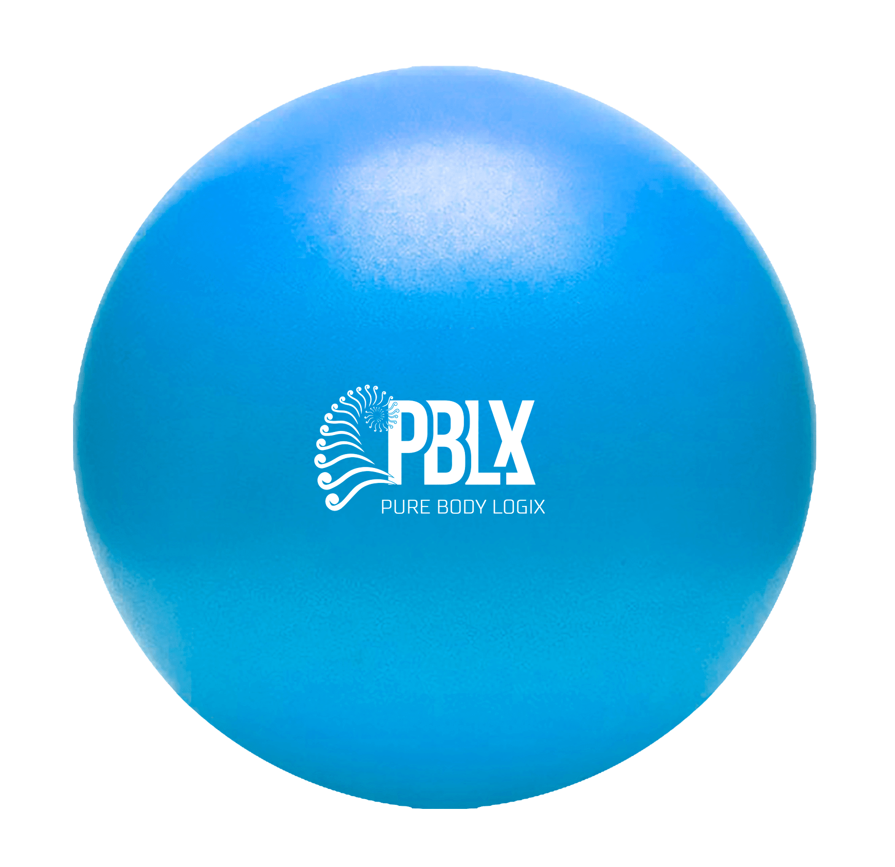 PBLX Yoga & Pilates Exercise Ball - Blue | Strengthen Core Muscles | Improve Balance and Fitness, Goodies N Stuff