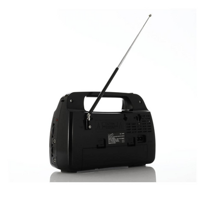 Supersonic 9 Band AM/FM/SW1-7 Portable Radio with Built-In Torch Light, Goodies N Stuff