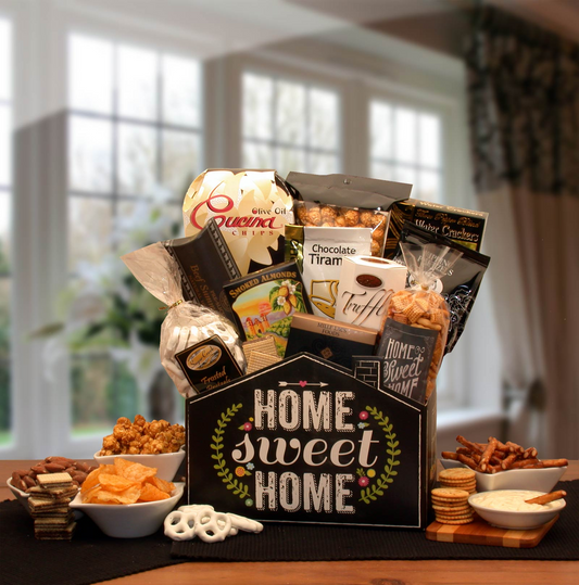 No Place Like Home Housewarming Gift Box- housewarming gift baskets - welcome basket, Goodies N Stuff