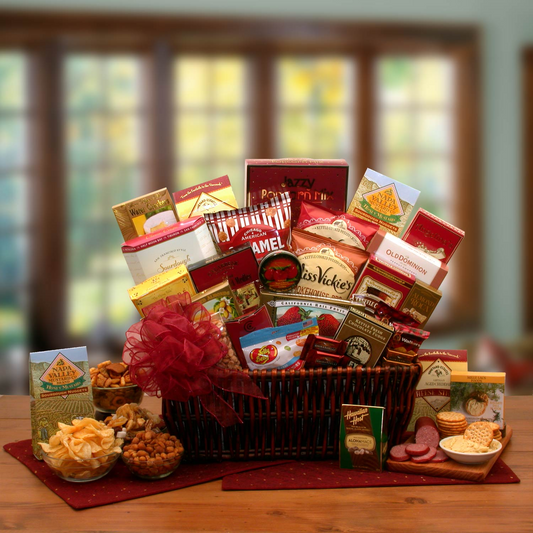 Gourmet Ambassador Gourmet Gift Basket - gourmet gift basket, Goodies N Stuff
