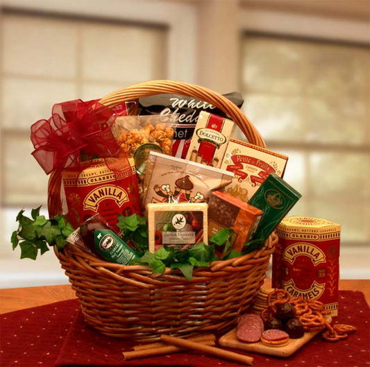 The Ultimate Snack Gift Basket- Christmas gift basket - Holiday Gift Basket, Goodies N Stuff
