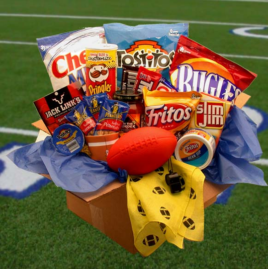 Touchdown Game Time Snacks Care Package, Goodies N Stuff