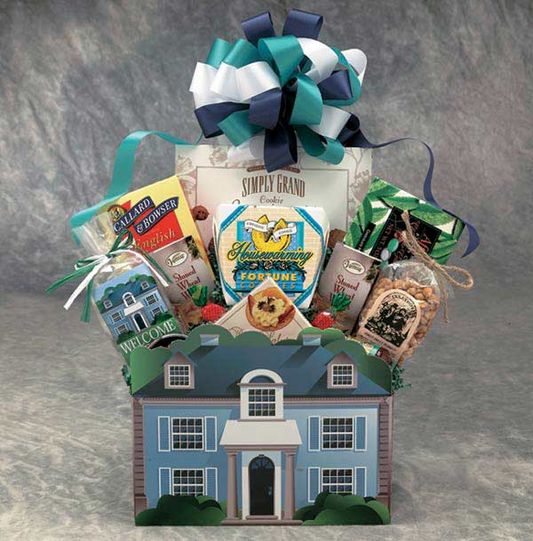 Welcome Home Snack Gift Basket- housewarming gift baskets - welcome basket, Goodies N Stuff
