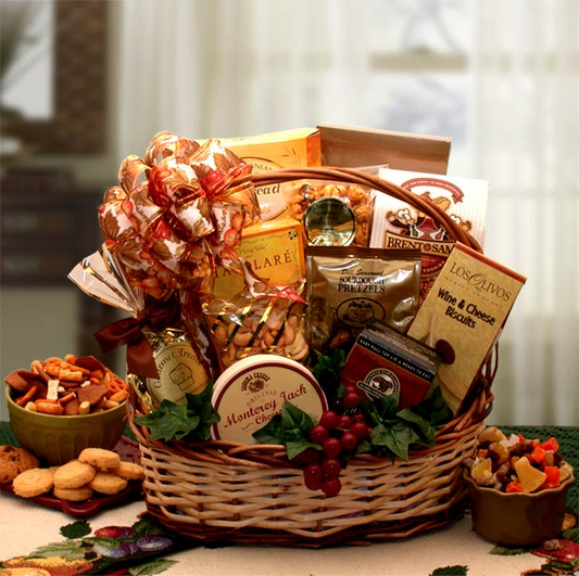 Bountiful Favorites Gourmet Gift Basket - gourmet gift basket, Goodies N Stuff