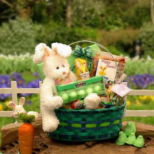 Spring Treats & Tea Gift Basket, Goodies N Stuff
