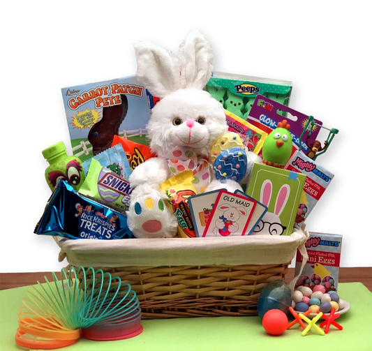 Bunny Express Easter Gift Basket- Easter Basket for child, Goodies N Stuff