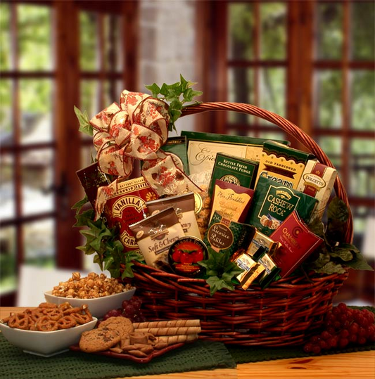 Sweets and Treats Gift Basket - gourmet gift basket, Goodies N Stuff
