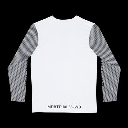 MDBTDJ#LSS-WB Men's Long Sleeve Shirt Tattooed Dj's Limited Edition