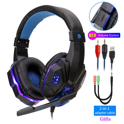 Led Light Wired Gamer Headset, Electronics, Goodies N Stuff