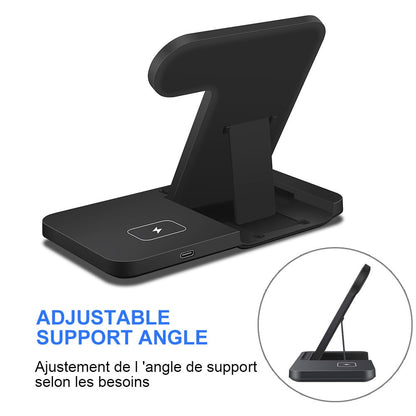 3in1 Wireless Fast Charger Dock Station, Goodies N Stuff