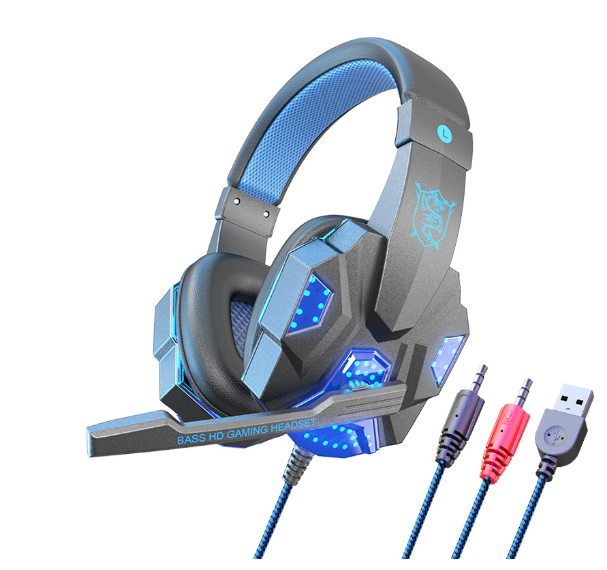 Led Light Wired Gamer Headset, Electronics, Goodies N Stuff