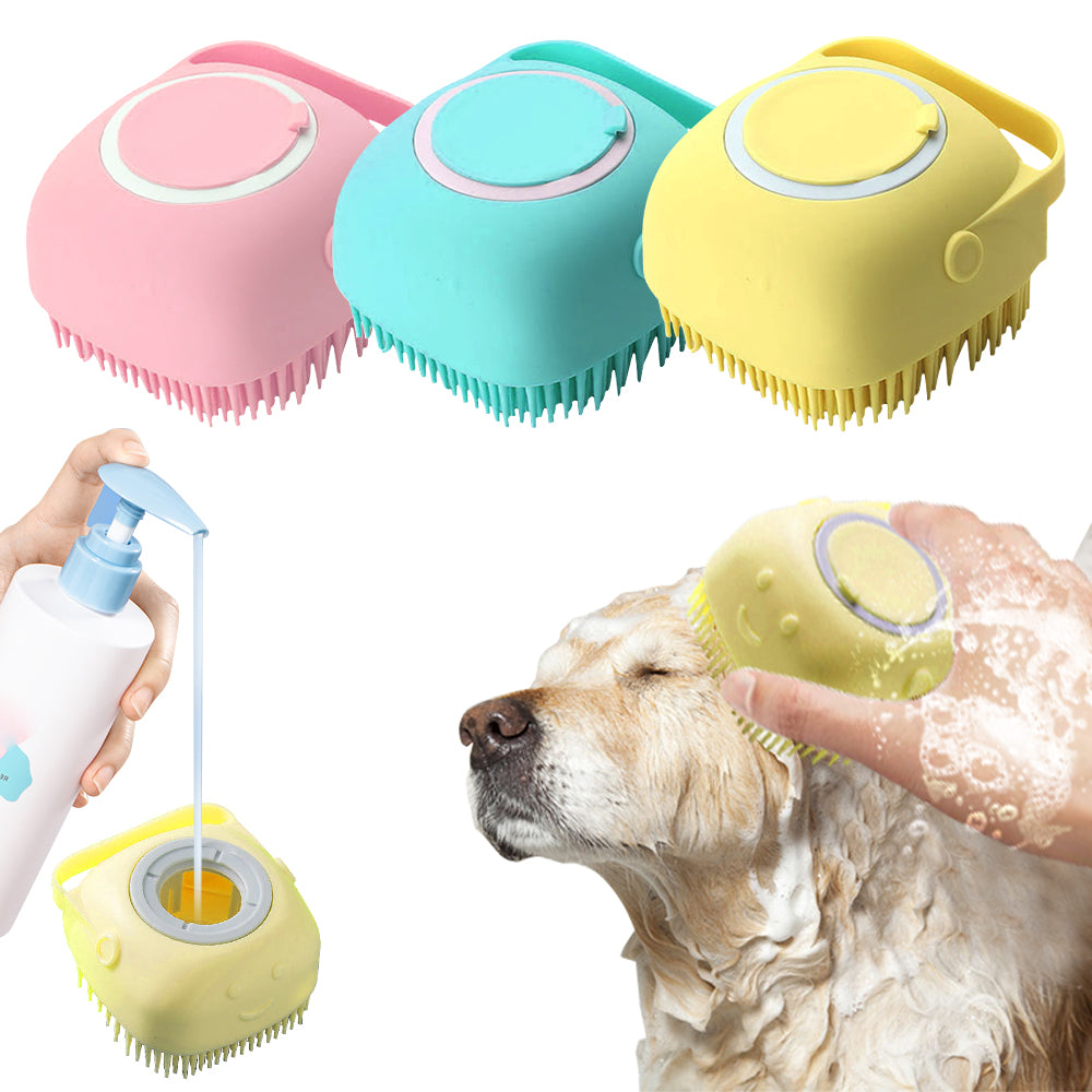 Soft Silicone Dog Brush, Animals & Pet Supplies, Goodies N Stuff